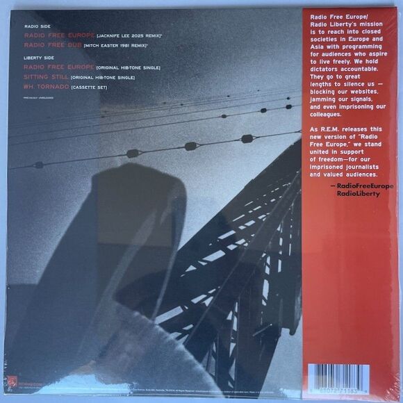 R.E.M. – Radio Free Europe 2025 – 10″ Orange Vinyl EP Craft Recordings, 2025 NEW - Picture 3 of 4